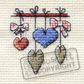 Mouseloft Dangling Hearts - 004-K04stl