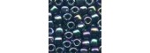 Pebble Glass Beads 05086 - Midnight Rainbow