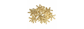 Snowflake Sequins Gold